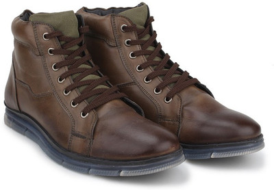 

Knotty Derby Johnson Sneak Corporate Casuals For Men(Brown, Olive, Chikoo+olive