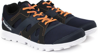 REEBOK ELECTRO RUN Running Shoes For Men(Navy, Navy/black/nacho/white