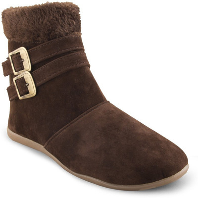 

Pink Fever Boots For Women(Brown