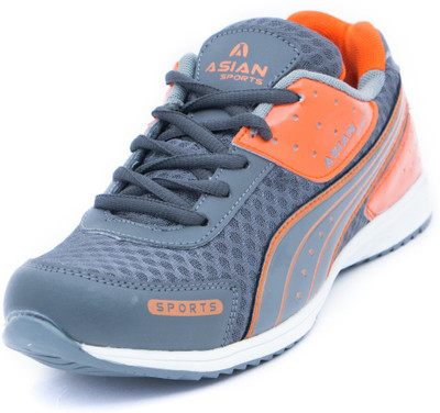 

Asian Shoes ATR 12 Walking Shoes For Men(Grey, Orange
