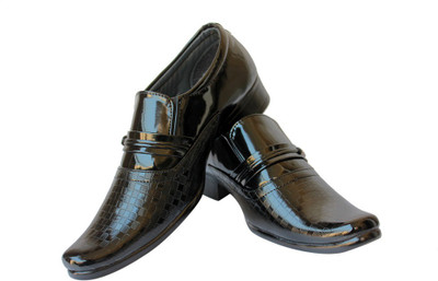 Promenade Party Wear Shoes For Men(Black