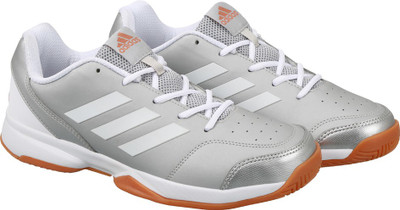 

ADIDAS GUMPTION INDOOR Indoor Shoes For Men(Silver, Silvmt/ftwwht/gum1