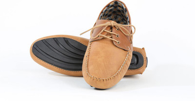 

Just Differ Boat Shoes For Men(Brown