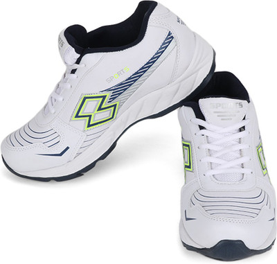 

Rexel Spelax Cricket Shoes For Men(White, Green