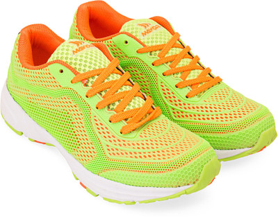 

Mayor Wave Rider Running Shoes For Men(Green, Orange), Lime green / orange