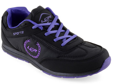

Lancer Walking Shoes For Women(Black, Purple