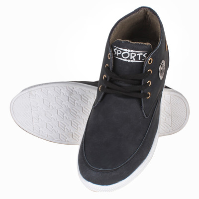 

Nexq Black Casual Shoes For Men(Black)