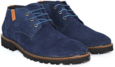 

Alberto Calza Suede Westros Boots For Men(Blue