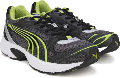 

Puma Exsis IDP Running Shoes For Men(Black, Dark shadow-puma black-limepunch