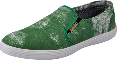 

FAUSTO Canvas Shoes For Men(Green)