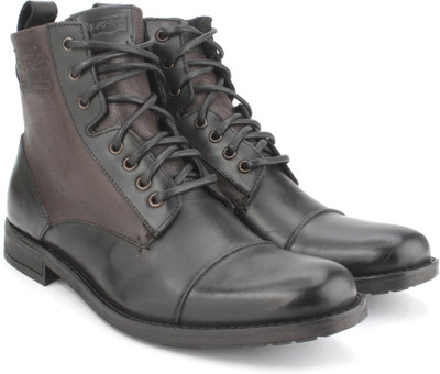 

Levi's Cow boy Men Boots For Men(Black, Brown