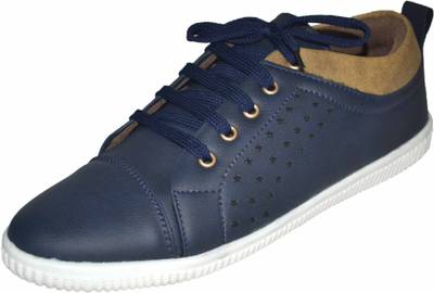 Strive Star Printed Blue Sneakers