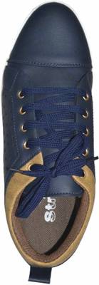 Strive Star Printed Blue Sneakers