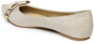 Addons Glitter pointed toe ballerinas Bellies
