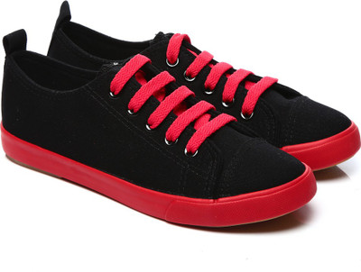

Nell 727 Women Canvas Shoes For Women(Black)