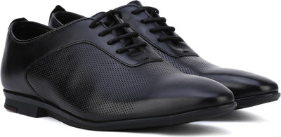 

Clarks Lace Up Shoes For Men(Black, Black leather