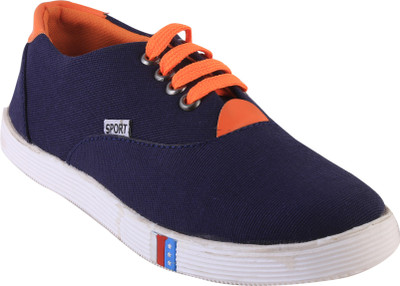 

GI Navy Blue canvas shoes Lace Up For Men(Navy