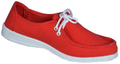 

Venus Red Laced Shoe Casuals For Men(Red)
