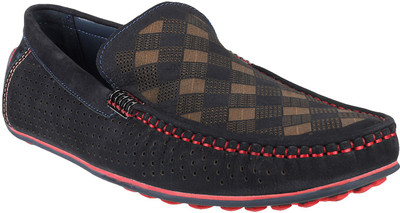 

Mochi J.Fontini Loafers For Men(Navy, 17;blue-navy