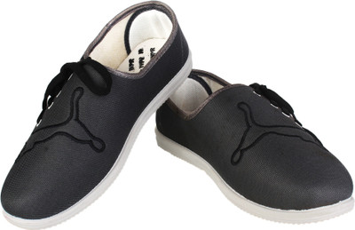 

Wepro Grey Sneakers For Men(Grey, Black
