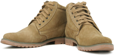 

Perseus Genuine Leather Boots For Men(Brown), Camel