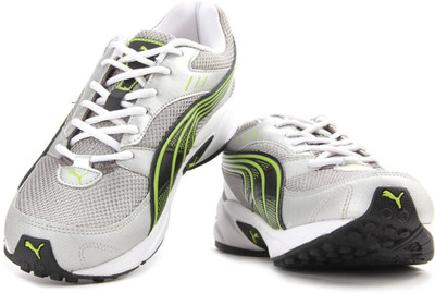 

Puma Pluto DP Running Shoes For Men(Green, Silver, Puma;silver;limepunch