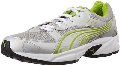 

Puma Pluto DP Running Shoes For Men(Green, Silver, Puma silver-lime punch