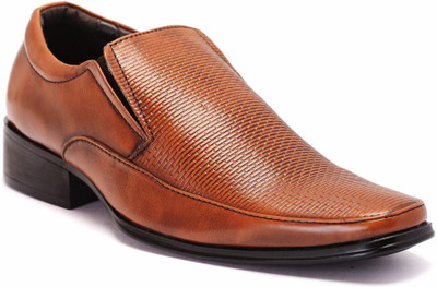

Bruno Manetti 1481 Slip On Shoes For Men(Tan), 1481-tan