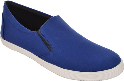 Exotique EX0036Blue Slip On Sneakers For Men(Blue