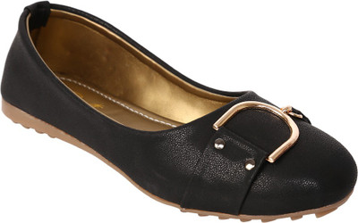 

Jade D Buckle Bellies For Women(Black