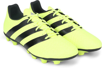 

ADIDAS ACE 16.4 FXG Football Shoes For Men(Multicolor, Syello/cblack/silvmt