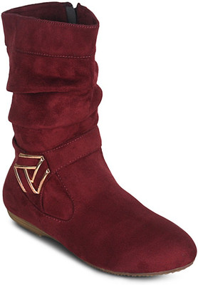 

Get Glamr Designer Reads Boots For Women(Red