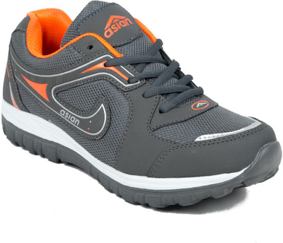 

Asian Running Shoes For Men(Grey, Green