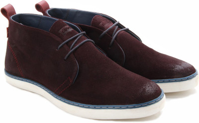 

Levi's Men Boots For Men(Burgundy, Burgandy