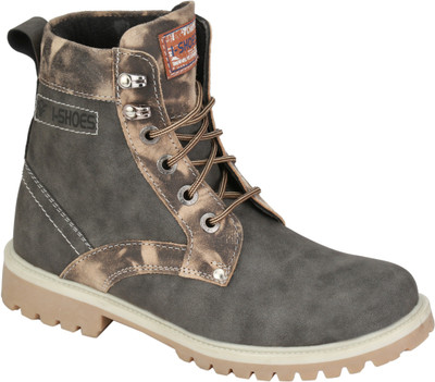 

IShoes Boots For Men(Grey