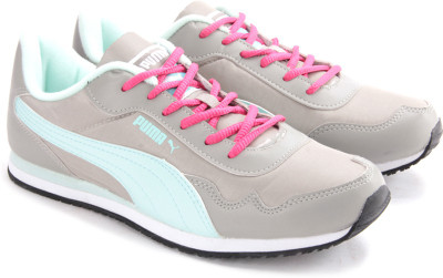 

Puma Street Rider Wns DP Walking Shoes For Women(Grey, Drizzle-fair aqua-white