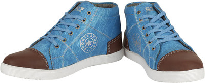 

Shockerrock Plain Casuals For Men(Blue, Rich blue::chic brown