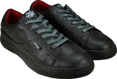 

Flying Machine Sneakers For Men(Black, Dark grey