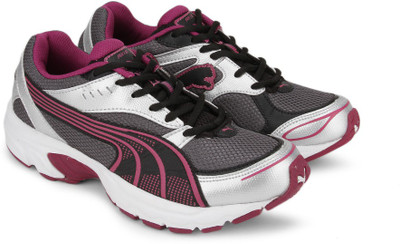 

Puma Axis II Wn s DP Running Shoes For Women(White, Pink, White-fuchsia pink