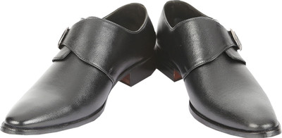 

Shoe Bazar Black Formals Monk Strap Shoes For Men(Black