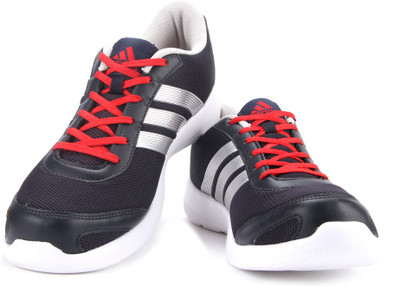 

ADIDAS HELLION 1.0 M Men Running Shoes For Men(Grey, White, Ntnavy/metsil/scarle