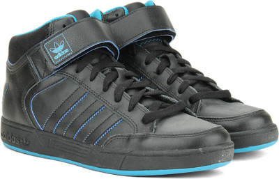 

ADIDAS VARIAL MID Men Skateboarding Shoes For Men(Black, Blue, Cblack/boaqua/cblack