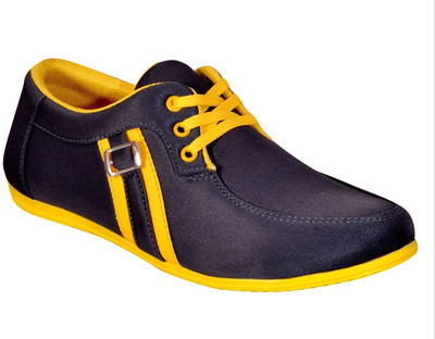

Ajay Footwear Casual Shoes For Men(Black, Yellow