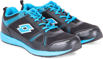 

Lotto HURRY Running Shoes For Men(Black, Blue, Black/royal