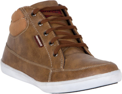 Provogue Sneakers For Men(Brown, Tan