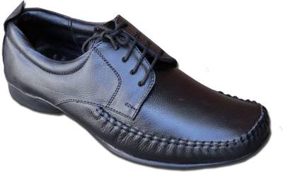 Fashion67 Elegant Black Lace Up Shoes