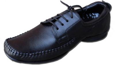 Fashion67 Elegant Black Lace Up Shoes