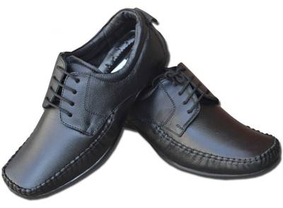 Fashion67 Elegant Black Lace Up Shoes