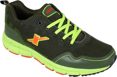 

Sparx Running Shoes For Men(Black, Black green