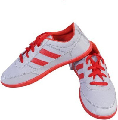 

Shoe Striker Red Casual Canvas Shoes For Men(White, Red_2